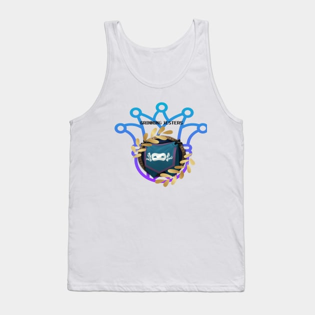 Grinning Jesters Tee Tank Top by Caomha